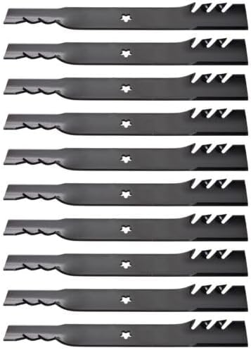 proven part 10- Toothed Mulching Blade Fits AYP 532138971