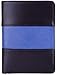 Police Badge Wallet, All Leather, Fits Any Shape Badge-Thin Blue Line (Pin Back)