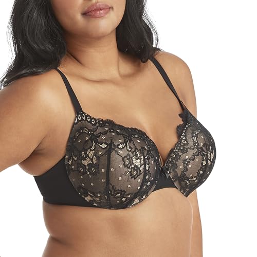 Image of Maidenform Women's Push-Up Bra, Love The Lift Lace Demi Push-Up Bras for Women, Smoothing, Underwire, Convertible Straps