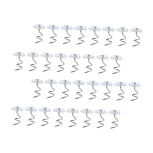 BUTIFULSIC 60pcs Non-Slip Dust Ruffle Pins Upholstery Fixing Pins for Sofa Covers Bed and Table Cloths and Easy to Install