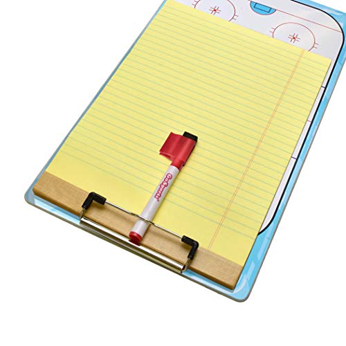 Gosports Hockey Coaches Boards - 2 Sided Premium Dry Erase Clipboards #TOP3