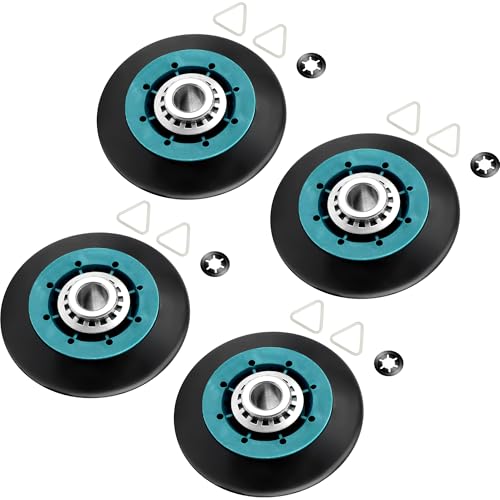 Upgraded WPW10314173 W10314173 W10314171 Dryer Roller fit for Maytag Bravo Centennial MCT Whirlpool Duet Cabrio Kenmore Elite HE3 Dryers Parts W10314171 8536973 8536974 AP6019303 PS11752609 LUXRILIX