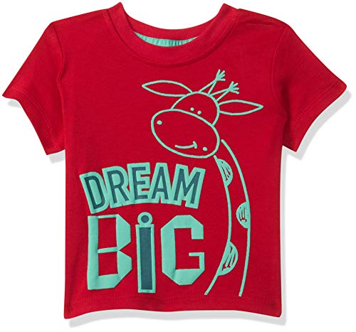 Image of miniklub Boy's Solid Regular Fit T-Shirt