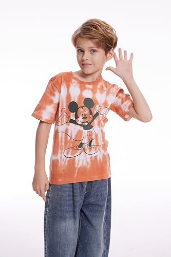 Image of Disney Mickey Mouse Boys Short Sleeve T-Shirt for Infants Toddlers and Little Kids