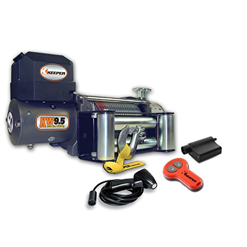 Winche eléctrico Keeper Kw95122 con control remoto