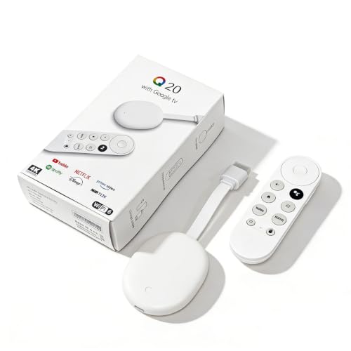 Android TV Stick 12.0, 2GB/16GB 4K HDR10 Wi-Fi 6 BT 5.0 tipo C con control remoto