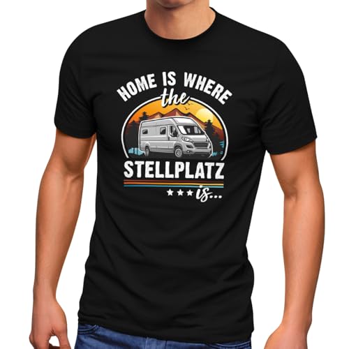 Inscription humoristique t-shirt pour homme camping noir XXL