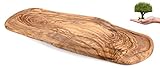 HYGIENISCH ~ Olivenholz enthält natürlich Olivenöl. Dies verhindert, dass Speisereste in das Holz gelangen. Beschichten Sie Ihr Holzbrett zweimal im Jahr mit Olivenöl, um die Schutzschicht zu erhalten. Bitte beachten Sie: Ein Olivenholz-Käsebrett ist nicht für die Spülmaschine geeignet. Waschen Sie Ihr Holzbrett mit lauwarmem Wasser, Seife und einer Bürste.