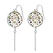 Boucles d'oreilles pendantes en acier inoxydable - Fruits tropicaux