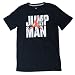 Jordan AJ Flight T-Shirt - Boys' Grade School (Large, Black Jump Flight)