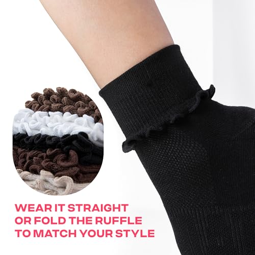 Image of CoolMate Pilates Socks with Grips for Women, Non Slip Yoga Socks