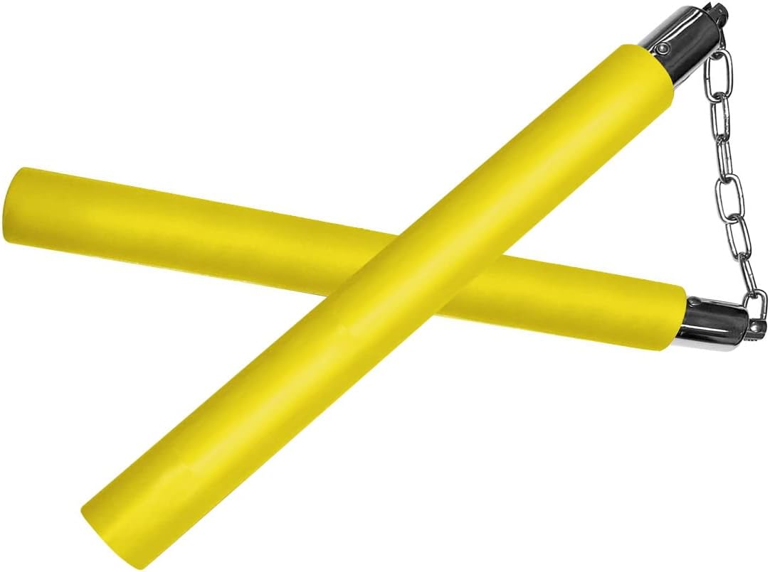 TOPOINT Nunchuck,Safe Foam Rubber Training Nunchucks