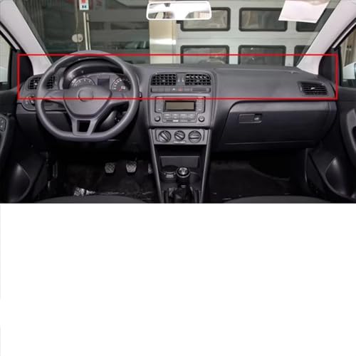 Grille Aération Avant pour VW Polo 2011-2018 Couvercle de Sortie Climatisation - 6
