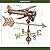 Good Directions Biplane with Arrow Weathervane, Includes Roof Mount, Pure Copper, Airplane Weathervanes, Aviation Décor