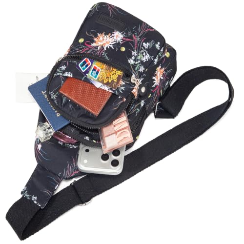 Image of Banelu Small Sling Backpack Crossbody Bags for Women Men, Sling Bag Cross Body Bag Fanny Packs Crossbody Purses