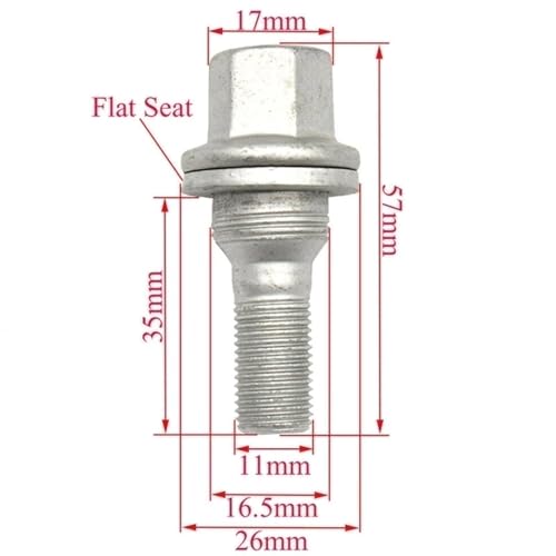 Llaves de tuercas Citroen Berlingo 2008 con acabado de alta resistencia OEM 9644576680 7