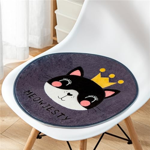 Champracer Sitzkissen Kinder - Cartoon Plüschkissen 40x40cm Mit Rutschfester Unterseite