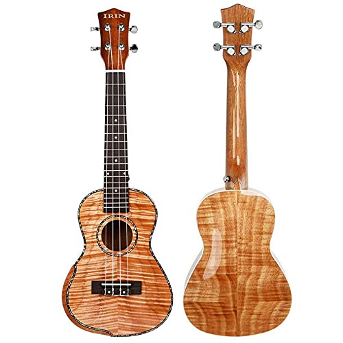 WGOEODI Ukulélé en Bois d’acajou plaqué de 23 Pouces, avec Gig Bag Capo Strings, Petite Guitare hawaïenne, 2,23 Pouces - Les Beatles, Paul McCartney, John Lennon, RIngo Starr, George Harrison WGOEODI Ukulélé en Bois d'acajou plaqué de 23 Pouces, avec Gig Bag Capo Strings, Petite Guitare hawaïenne, 2,23 Pouces
