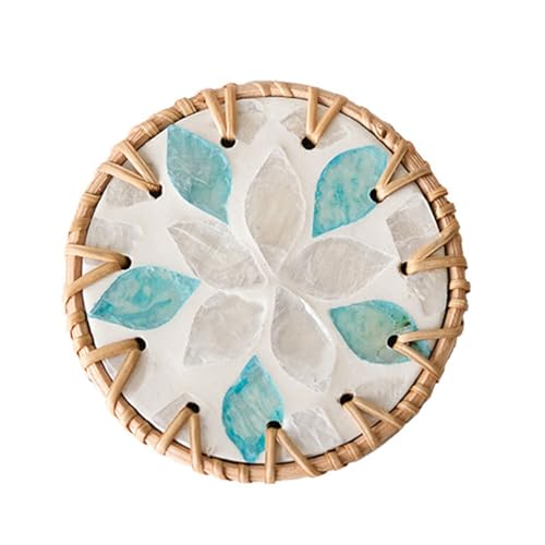 Wsdsgz Wärmeisolierende Matte Handgewebtes Tischset Praktischer...