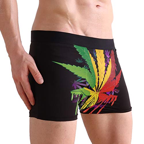 Cindly Men's Boxer Briefs Print Soft Stretch Breathable Wide Waistband Trunks Underwear4