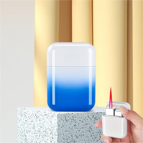 Encendedor resistente al viento para mujer, accesorio recargable e inflable portátil 2