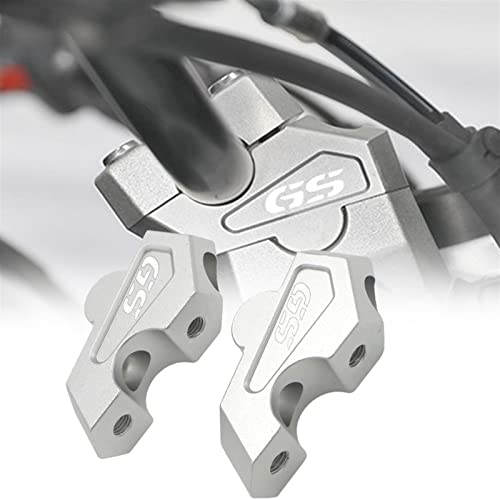 F750gs CNC moto guidon risers : ajustement ergonomique et pinces de rehausse