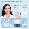 Kit Gel Sbiancante per Denti, Bledras Sbiancante Dentale Professionale, con 12 Gel Sbiancanti, 3 Lenitivi, 15 Minuti di Sbiancamento dei Denti, Facile da Usare a Casa