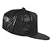 Eigso Hip Hop Snapback Baseball Hat for Men Women Dancing Club Baseball Cap Adjustable Strap Black