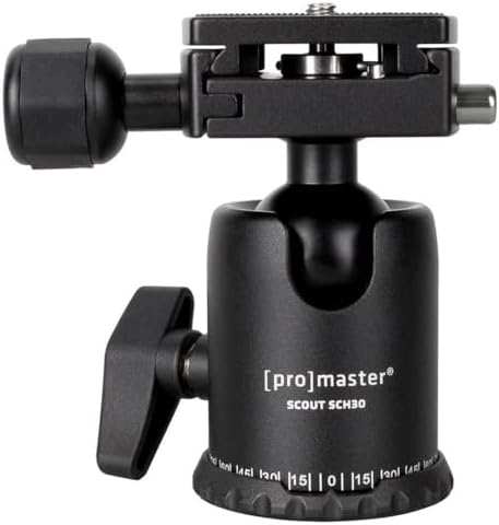ProMaster Scout Series SCH30 Ball Head - Lightweight and Versatile for Precision Camera Positioning, (Model 5186) image 3