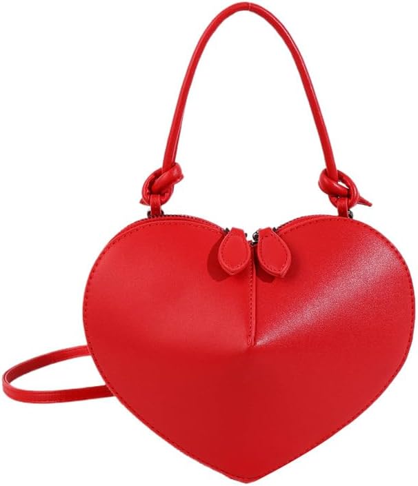 Cute Purses for Women Valentines Purse Trendy Aesthetic Heart Purse Y2k Crossbody Purse Shoulder Bag Chic Handbag