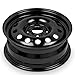 For 2004-2011 Ford Fiesta 15 Inch Painted Black Rim - OE Direct Replacement - Road Ready Car Wheel