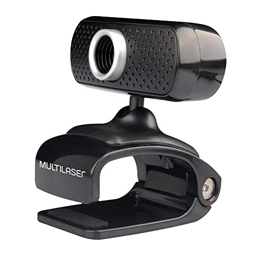 Webcam, Multilaser, Com Microfone, USB, 480 P