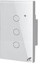 Interruptor Inteligente 3 Botões JWCOM Smart 433mHz - Alexa, Google e Siri