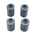 E-outstanding Round Dart Sharpener 4PCS 1.6x2.5cm Sharpening Stones for Steel Tip Point Darts Dart Grinder