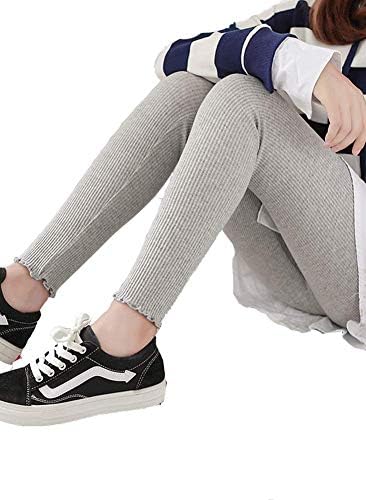 Amazon インソミラ Insomila 裾フリル リブ レギンス レディース ボトムス スリット ストレッチ レディース スパッツ 無地 インナー 足長効果 美脚 グレー レギンス スパッツ 通販 Amazon インソミラ Insomila 裾フリル リブ レギンス レディース ボトムス スリット ストレッチ レディース スパッツ 無地 インナー 足長効果 美脚 グレー レギンス スパッツ 通販