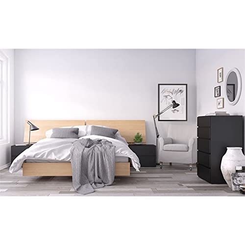 Atlin Designs Wood Queen Platform Bed In Natural Maple #TOP5