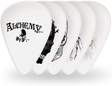 D'Addario Alchemy Celluloid Guitar Picks Medium, 10-Pack image 3
