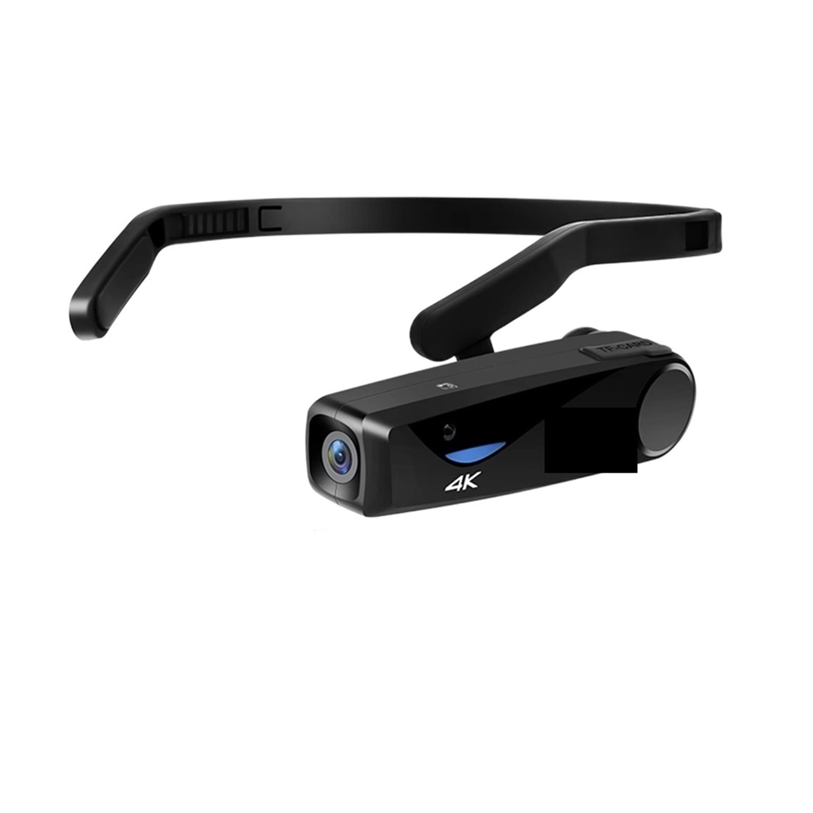 CVFRDD Camcorder 4K Wearable Vlog Camera With Remote Control 64GB Memory Card, For Blog Video Filming
