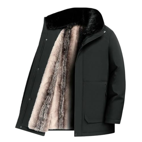 Veste matelassée d'hiver pour homme d'âge moyen aux finitions sobres