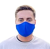 VERSTELLBARE OHRSCHLAUFEN: Diese Maske passt sowohl Männern als auch Frauen, da die Ohrschlaufen regulierbar sind. Dazu einfach die Gummis verknoten und den Knoten im Tunnel verschwinden lassen.