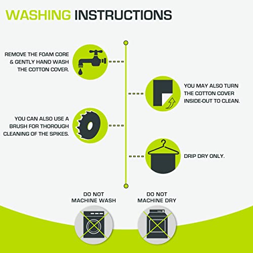 Prosourcefit Acupressure Mat And Pillow Set For Back/Neck Pain Relief And Muscle Relaxation, Pink #TOP5