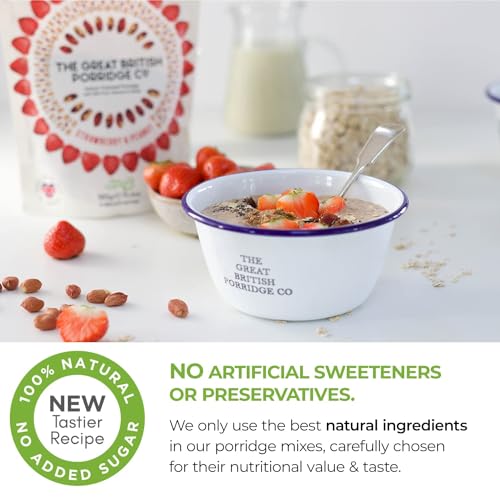 The Great British Porridge Co. Gluten-Free Instant Porridge, Apple & Cinnamon, Vegan, High Fibre, 2 x 385g Pouch - Image 5