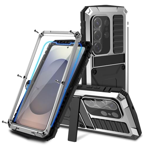 Coque métallique Samsung Galaxy S26 Ultra robuste avec béquille