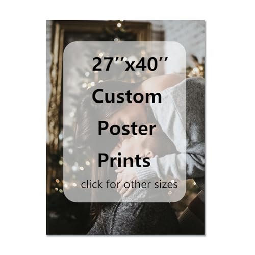 GZZFXXD Personalized Custom27''x40'' Canvas Prints with Your Photo/your Image Large Wallart Wall Decor for Bedroom Dining room Living room Children's room(Unframed)