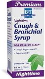 Nature's Way Boericke & Tafel Nighttime Cough & Bronchial Syrup, Cough Suppressant††, Promotes Restf