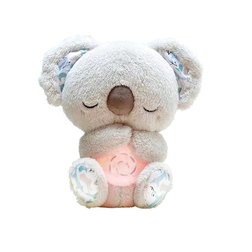 Dabeto Schlummer Koala mit Atembewegung, Beruhigendes Koalabär Kuscheltier, Schlummer Koala Plüschtier, Geburtstagsgeschenk, Geeignet für den...