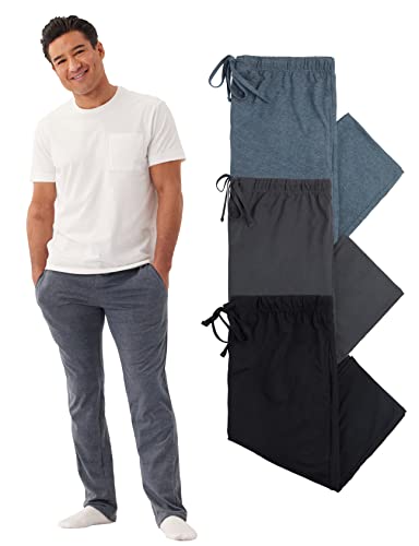 Real Essentials 3 Pack: Men's Flannel & Cotton...