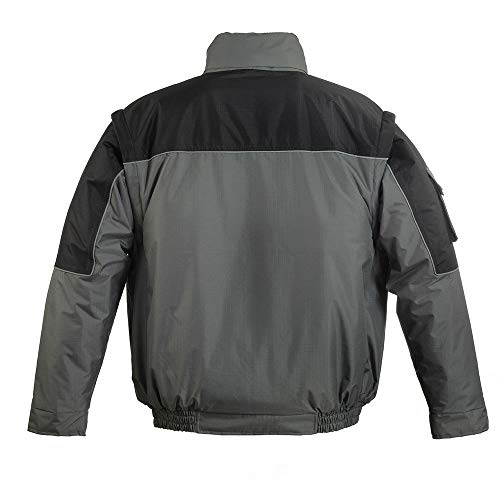 Coverguard - Giubbotto Ripstop Grigio/nero Txxl - 4