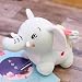 Mhtop 1pc 30-60CM Carino Elefante Peluche Giocattoli farcito Morbido Adorabile Animale Dumbo Bambole Cuscino Bambini Regali di Natale del Bambino Verde 60CM