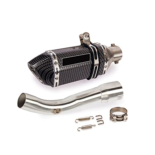 Tuyau d'échappement pour Yamaha FZ1 anti-fuite tube de liaison 51mm inox slip-on